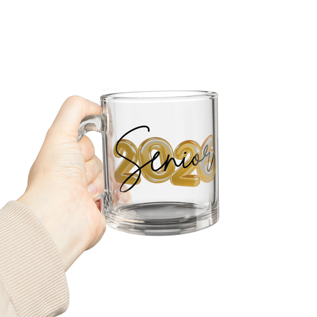 Senior Glass Mug, 10oz