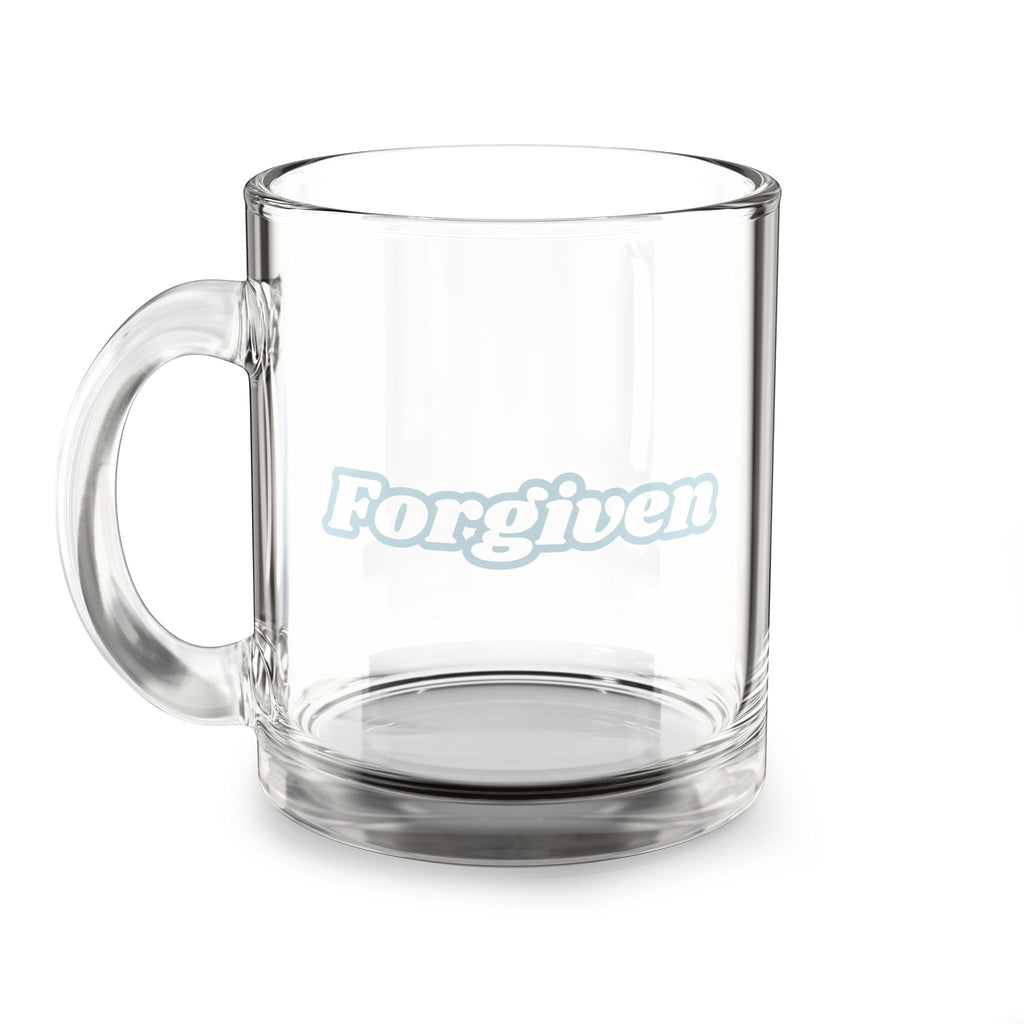 Forgiven Glass Mug, 10oz