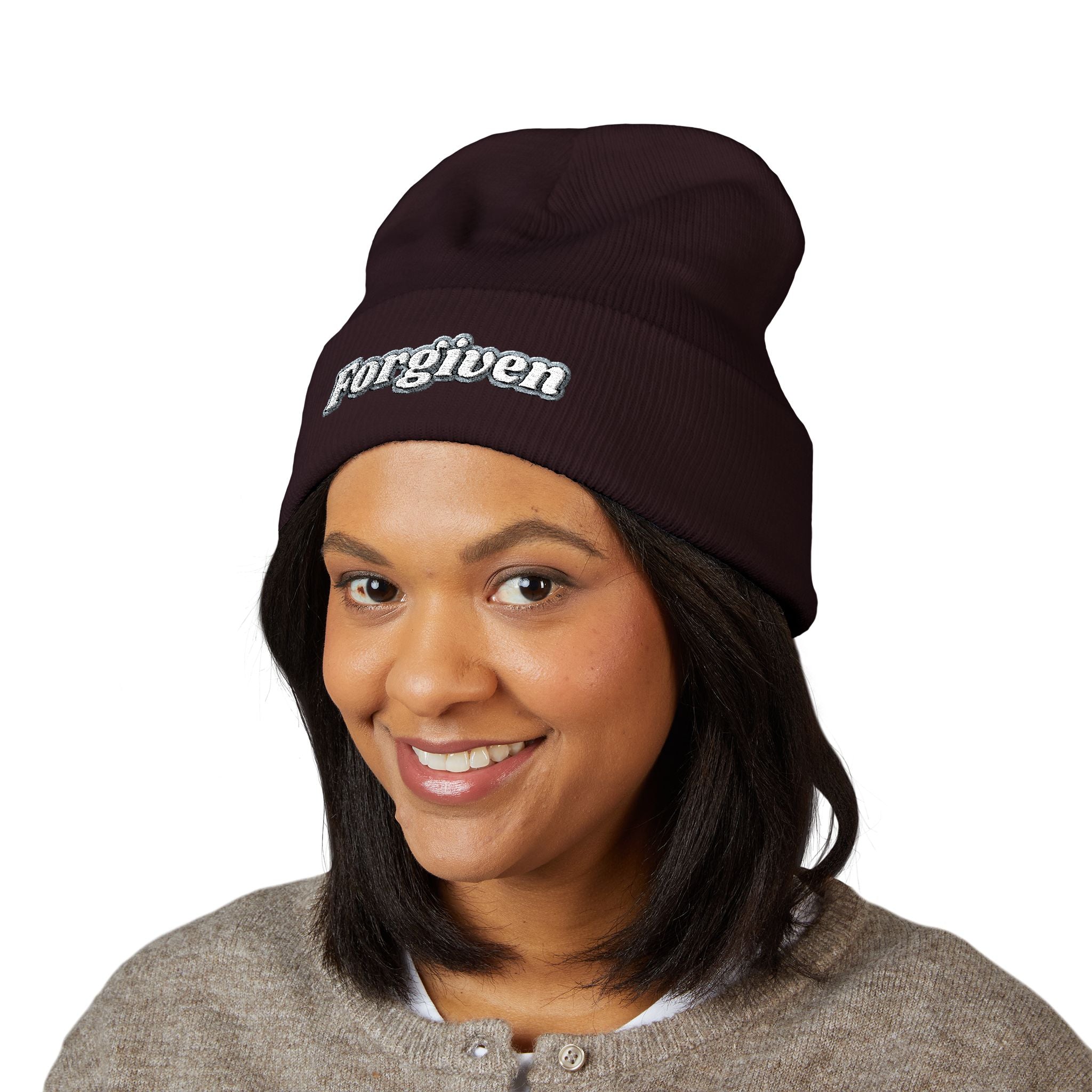 Forgiven Classic Cuffed Beanie (Embroidery)