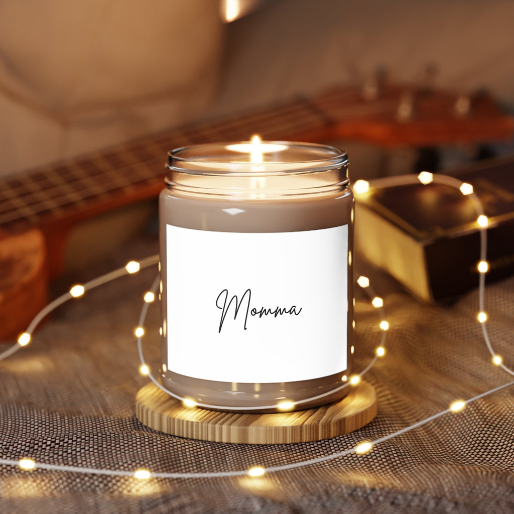 Momma Scented Soy Candles with White Lid, 9oz