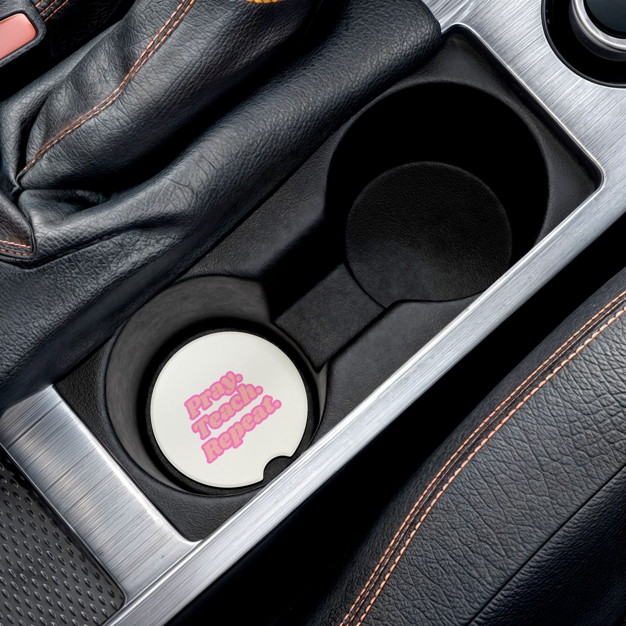 PTeachR Soapstone Car Coaster