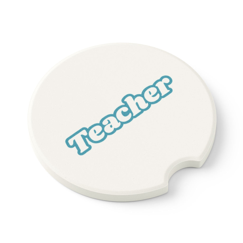 Teacher Soapstone Car Coaster