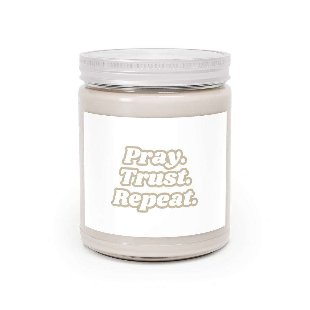 PTR Scented Soy Candles with White Lid, 9oz