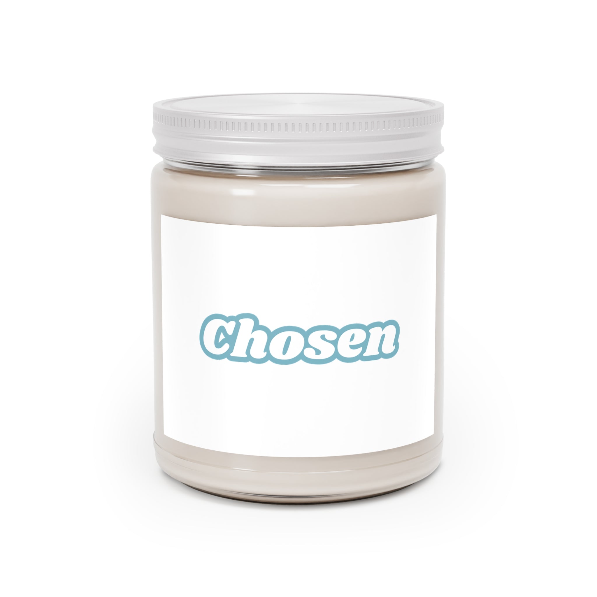 Chosen Scented Soy Candles with White Lid, 9oz