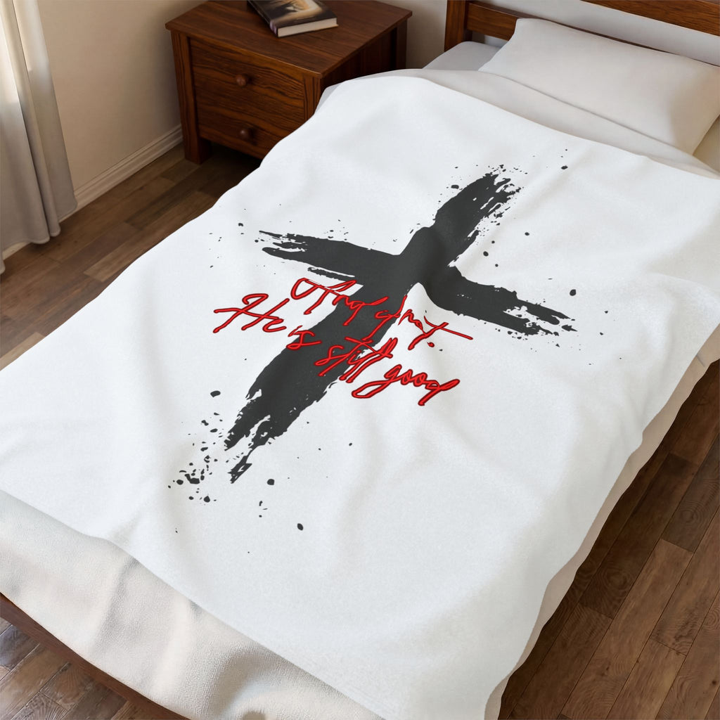 And if Not Velveteen Plush Blanket