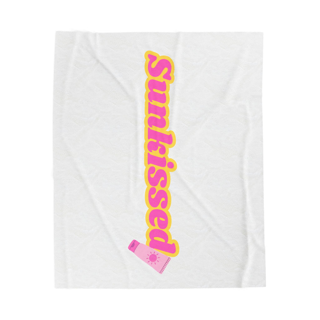 Sunkissed Velveteen Plush Blanket