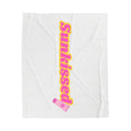 Sunkissed Velveteen Plush Blanket