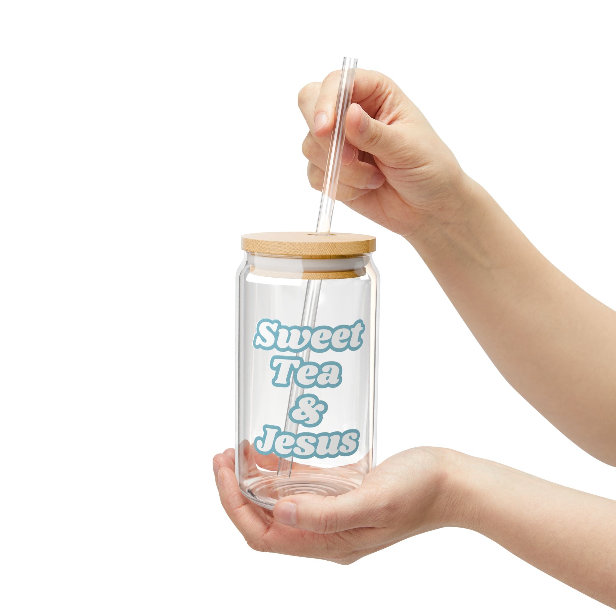 Sweet Tea Sipper Glass, 16oz