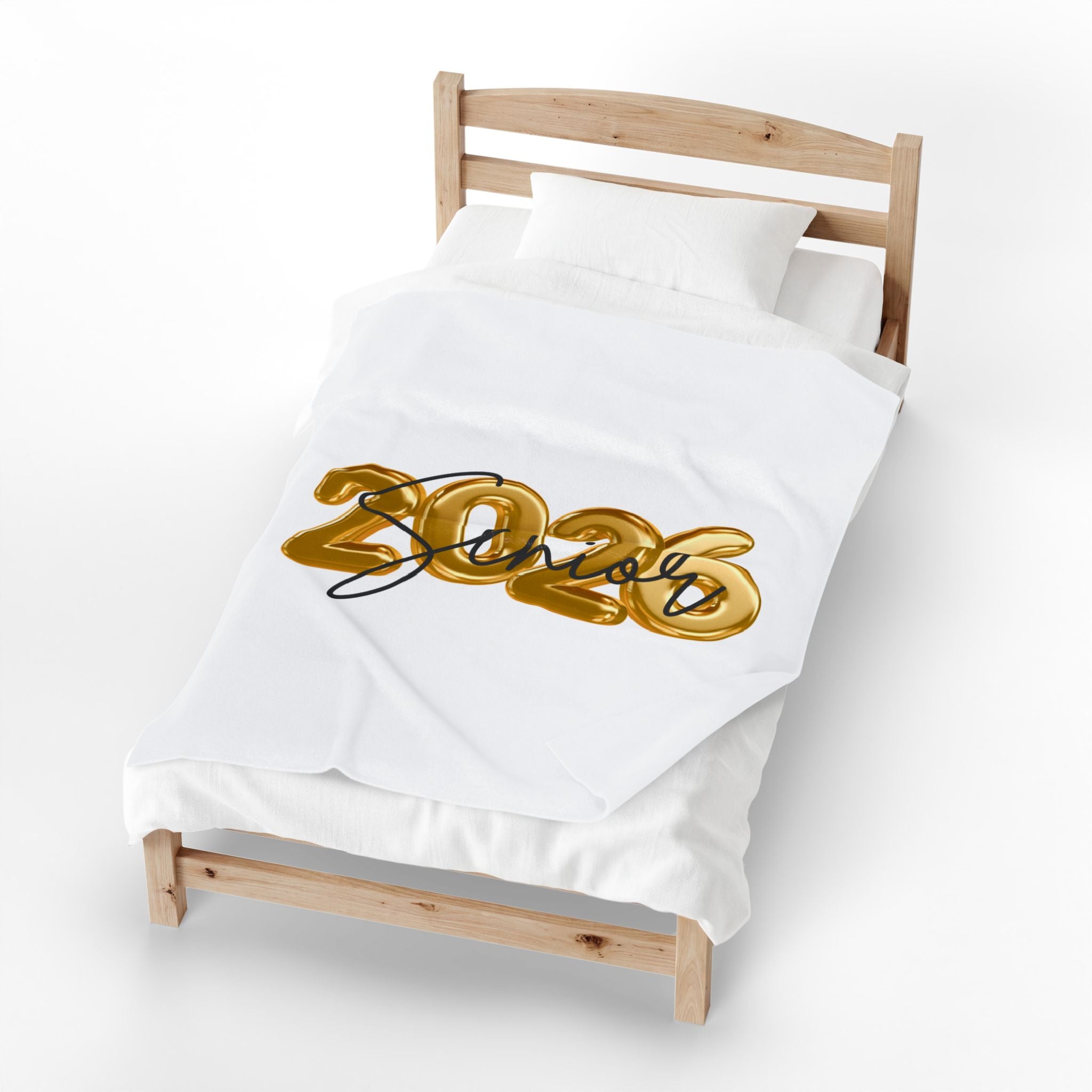 Senior Velveteen Plush Blanket
